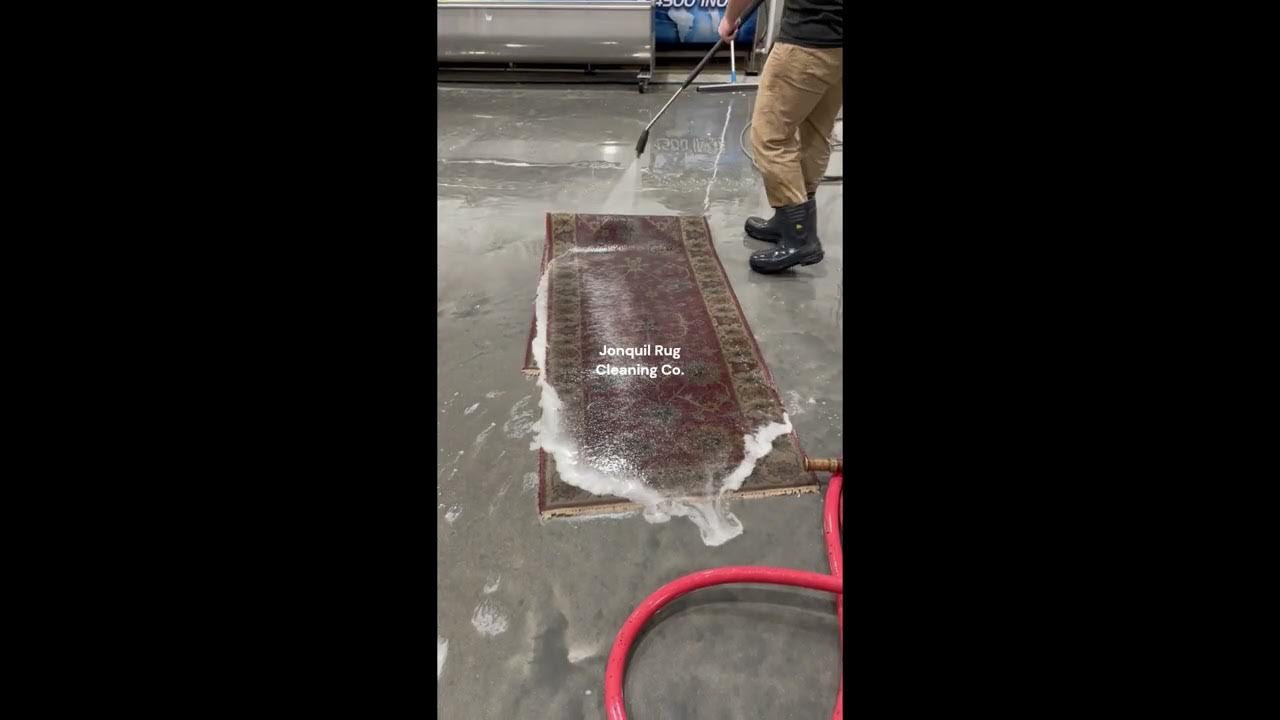 HandKnotted Wool Soumak! FULL WASH! rug cleaning atlanta, rug cleaning