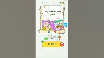 Braindom level 156||save the town from the drought||tricky puzzle