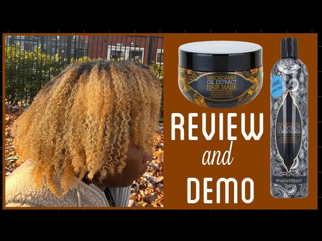Wash Go Diary: using Macadamia Oil Extract Conditioner and Hair mask (review) -