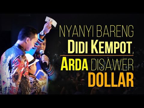 Nyanyi Bareng Didi Kempot, Arda disawer Dollar  @duodollyofficialvideochannel