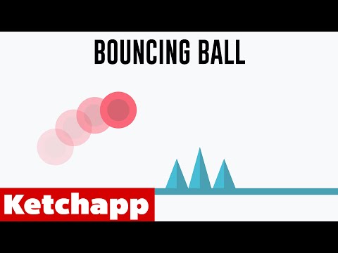 BOUNCING BALL by Ketchapp Review | One-Tap Basketball | iOS App Gameplay (Android, iPhone, iPad)