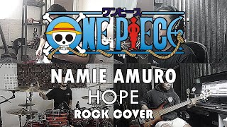 Namie Amuro - Hope (Opening Theme One Piece (ひとつなぎの大秘宝) 20) | ROCK COVER by Sanca Records