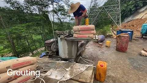 Slope Protection - Civil Work (Soil Nailing)