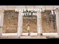 Walking Pompeii (&amp; Cocktails At Mount Vesuvius) | Italy Travel Vlog