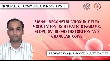 Lec 46 | Principles of Communication Systems-I |Reconstruction in Delta Modulation| IIT KANPUR