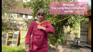 Techniques to help you stop coughing: Massage the Lung Neurolymphatic points