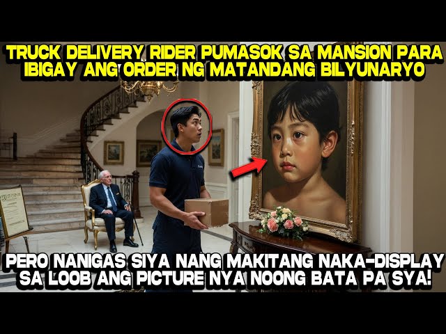 Truck Delivery Rider Pumasok sa Mansion para Ibigay ang ...