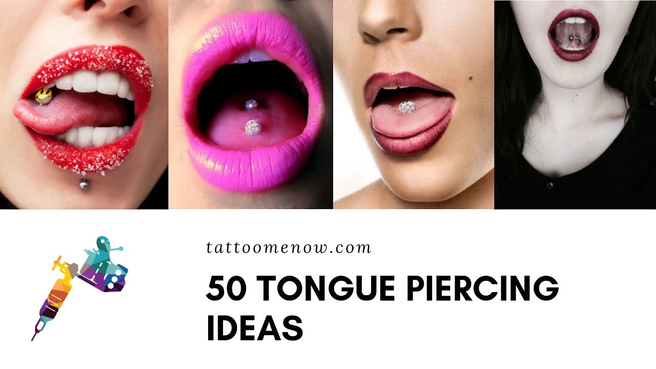 50 Tongue Piercing Ideas - YouTube