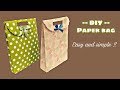DIY - Paper Bag | Cara membuat paper bag dari kertas kado