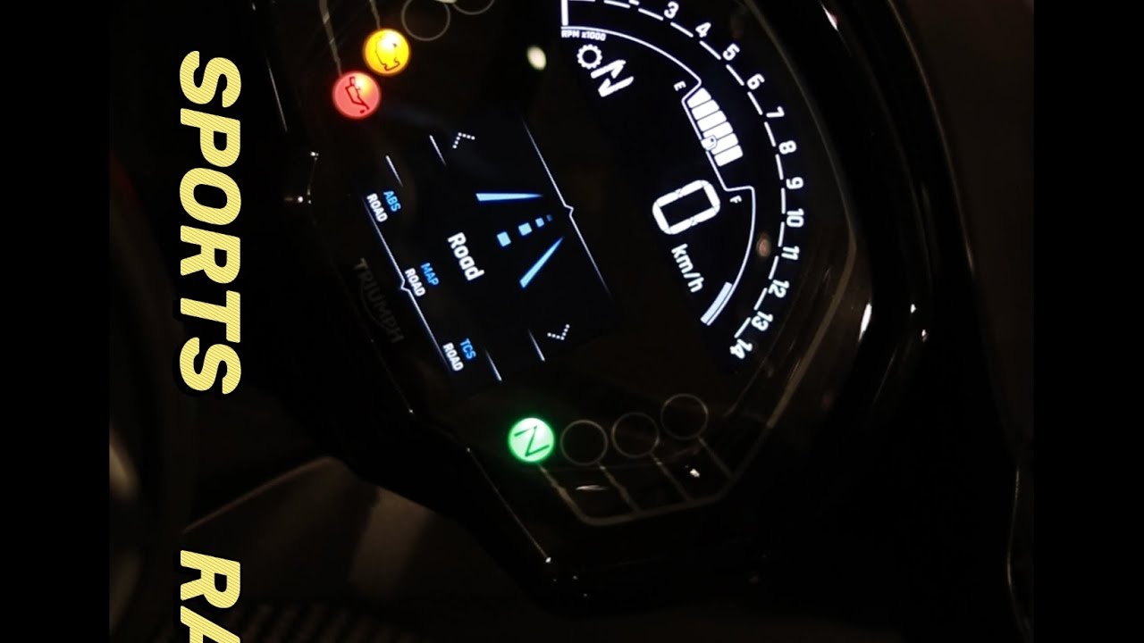 Triumph Daytona 660 Instrument cluster a short video | Complete video linked below ￼| B4Choose