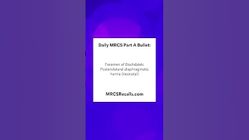 MRCS Part A Daily Revision Bullet