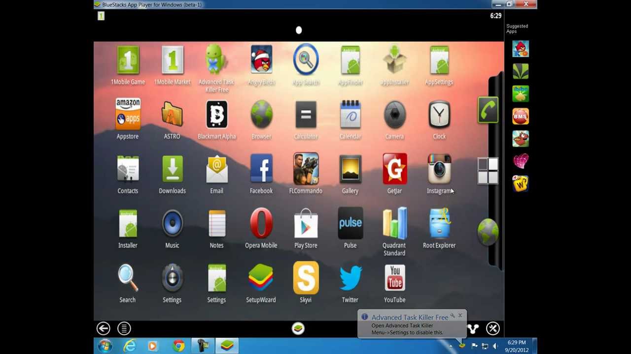 android market free download software for pc