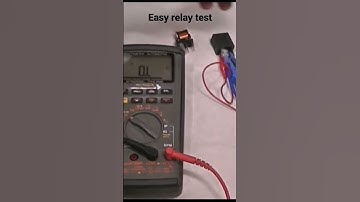 Easy Relay Tests. Check out the full video for explanations.