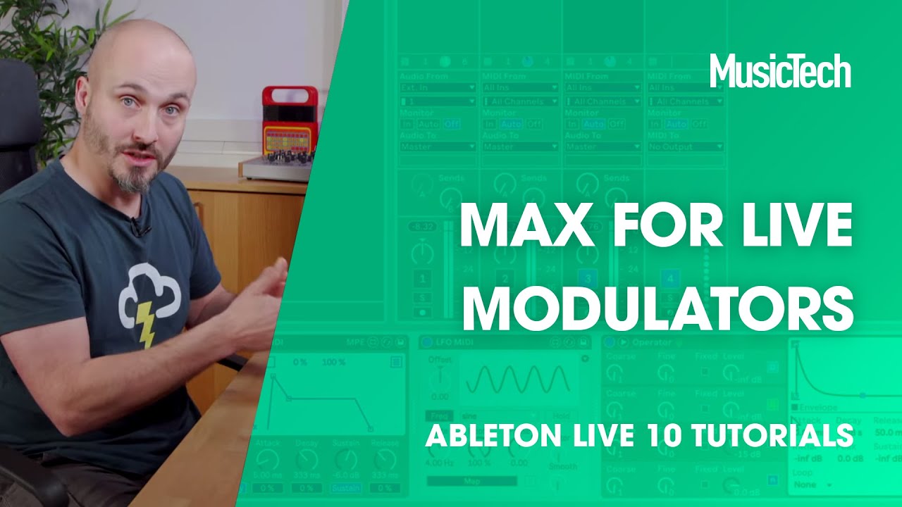 Ableton Live Tutorials Max for Live Modulators YouTube