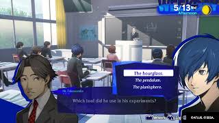 Persona 3 Reload: May 5/13 Classroom Answers Complete Guide