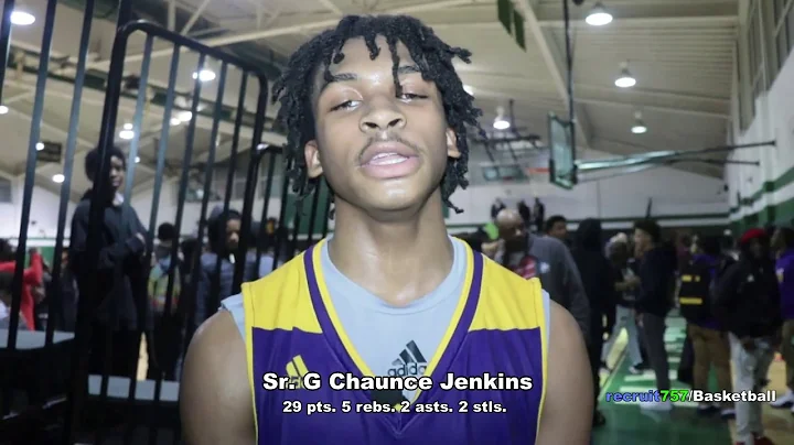 Chaunce Jenkins leads Menchville to a 82-73 win ov...