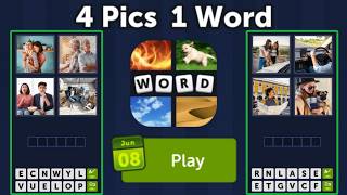 4 Pics 1 Word Daily Puzzle Answers June 8, 2026 screenshot 5