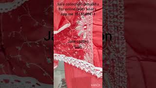 thread work organzadupatta trending jam cotton without inner suit viral shorts smk hr