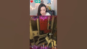 Heart rate goes crazy in a clutch 😂 #apex #apexlegends #apexlegendsclips #fypシ #foryou #twitch #游戏