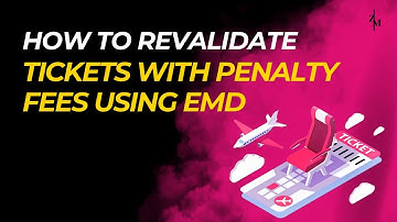 Hoe u boetes met boetes opnieuw kunt valideren met EMD in Amadeus