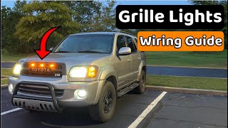 Toyota Sequoia TRD Pro Grille 1st Gen  Wiring Guide