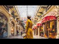 Moscow 4k, Russia - Walking tour - GUM, Famous Shopping Mall