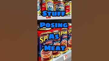 SPAM: Stuff Posing As Meat 🥫 #shorts #revealed #spam