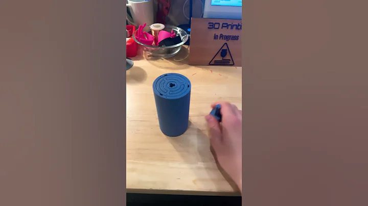 3D Printed Puzzle Box #3dprinting