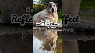 Bikin Reflection Effect di Canva #tutorial #canva #shorts