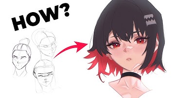 What I Learned From Studying ANIME Faces for a WEEK!!