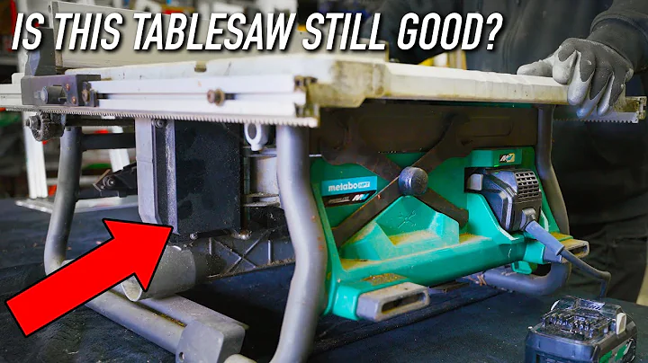 Pilarka stołowa akumulatorowa Metabo HPT po 4 latach. Czy nadal jest dobra? || Dr Decks