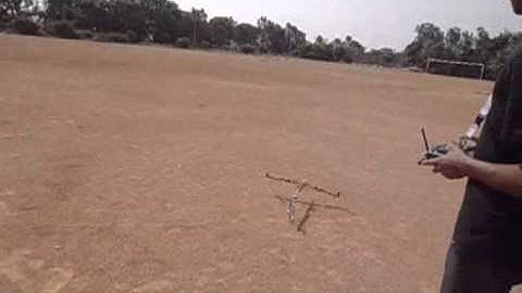 T-copter maiden flight test