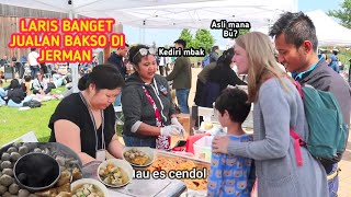 ORANG JAWA JUALAN BAKSO DI JERMAN LARIS SAMPE ANTRI SATU JAM