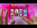 Ice Scream,Baldis Basics,Clash Royale,Sonic Dash,Zombie Tsunami,FNaF2,Roblox,PUBG (GAMES ON MY IPAD)