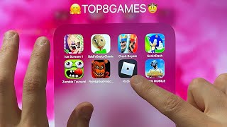 Ice Scream Clash Royale Sonic Dash Zombie Tsunami Five Nights at Freddy's 2 Roblox PUBG MOBILE (iOS) screenshot 3