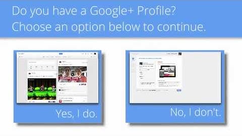 Connecting YouTube Channels using Google+ Profiles & Pages