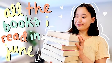 📖 every book i read in june | june wrap up