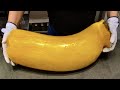 巨大なバナナをカットすると…中身が衝撃!手作りキャンディの作り方 Handmade Candy・Japanese Street Food・수제캔디・手工糖果・糖果製作・PAPABUBBLEパパブブレ