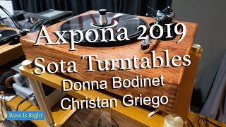 Axpona 2019 and an Interview with Sota Turntables