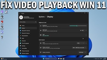 How To Fix Video Playback Issues, Problems and Errors on Windows 11 - Easy Fix