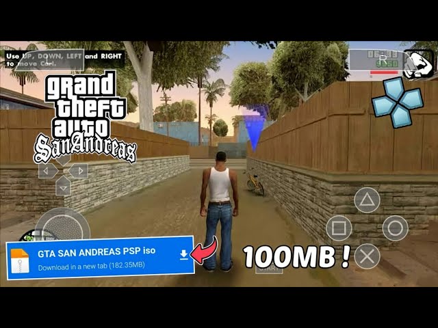 Main GTA San Andreas PPSSPP di Hp Android 