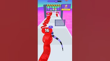 snake run race 3d 🤠💥 snake run lavel 125 💥#shortsfeed #gaming #viralgame #tranding