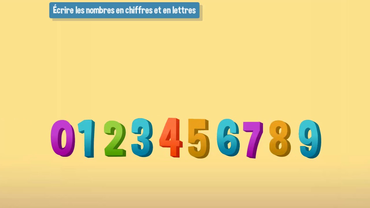 ecrire les nombres en lettres ce2