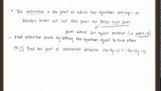 1324 - Business Math I - 2.5 & 2.6 - Part 1