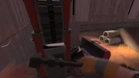 TF2: Badwater "tough" Sentry placement