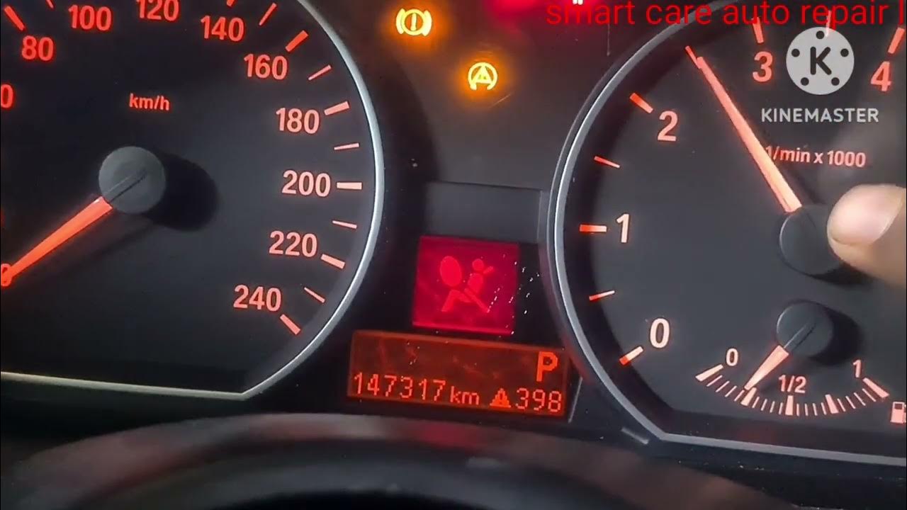 bmw steering lock reset A0AA cas control unit YouTube