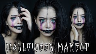 HALLOWEEN MAKEUP TUTORIAL | Milk1422 Face Chart Recreation