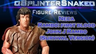Figure Review - Neca - Rambo: first blood -  John J Rambo (Survival Version)
