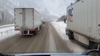 I70 Westbound Vail Pass Chain Law in Effect. Chains? We Don't Need No Stinking Chains!!