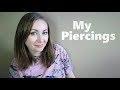 the piercings ive gotten from normal to interesting